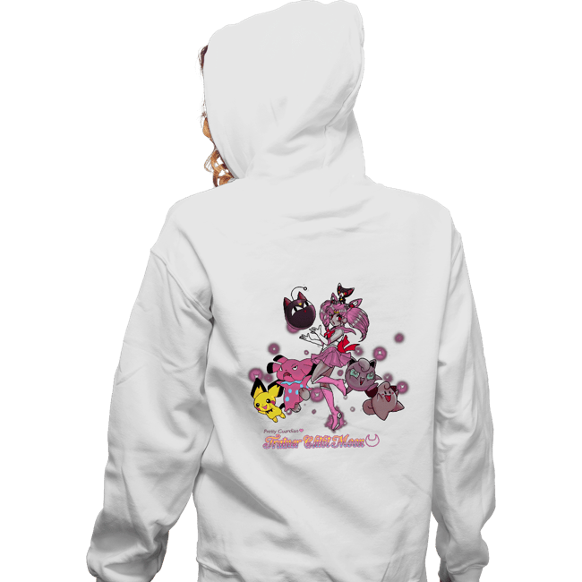 Shirts Zippered Hoodies, Unisex / Small / White Trainer Chibi Moon
