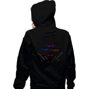 Shirts Zippered Hoodies, Unisex / Small / Black Mutant Ninja Brothers