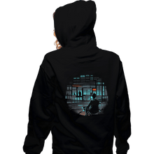 Load image into Gallery viewer, Shirts Zippered Hoodies, Unisex / Small / Black Window
