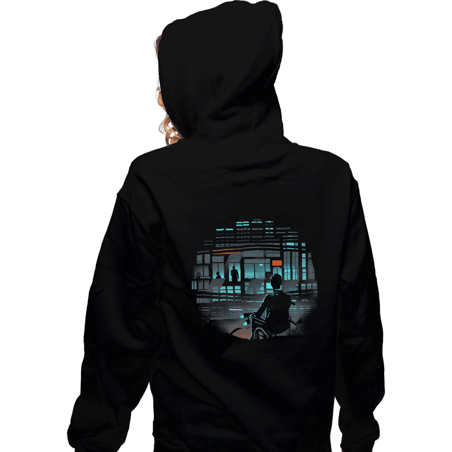 Shirts Zippered Hoodies, Unisex / Small / Black Window