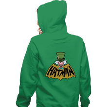 Load image into Gallery viewer, Shirts Zippered Hoodies, Unisex / Small / Irish Green Hatman
