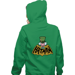 Shirts Zippered Hoodies, Unisex / Small / Irish Green Hatman