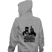 Load image into Gallery viewer, Secret_Shirts Zippered Hoodies, Unisex / Small / Sports Grey The Blues Brethren
