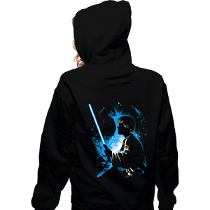 Daily_Deal_Shirts Zippered Hoodies, Unisex / Small / Black The Way Of The Force