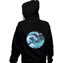 Load image into Gallery viewer, Shirts Pullover Hoodies, Unisex / Small / Black Breath Of The Great Wave
