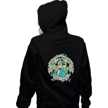 Load image into Gallery viewer, Shirts Pullover Hoodies, Unisex / Small / Black Bad Time
