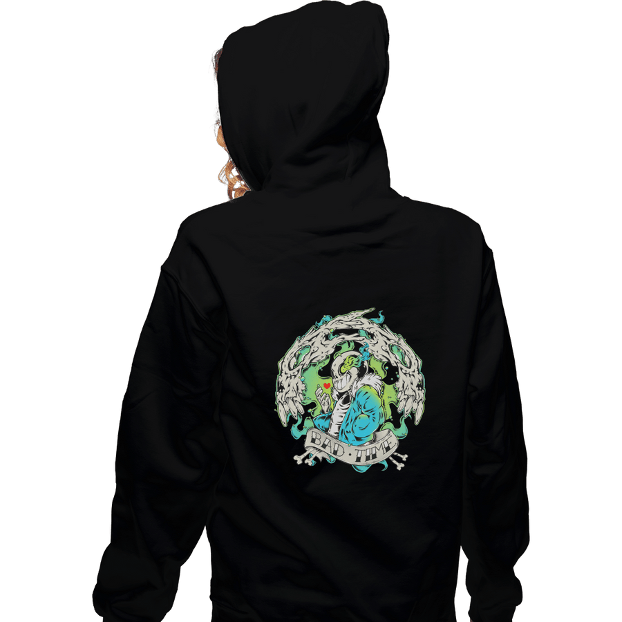 Shirts Pullover Hoodies, Unisex / Small / Black Bad Time