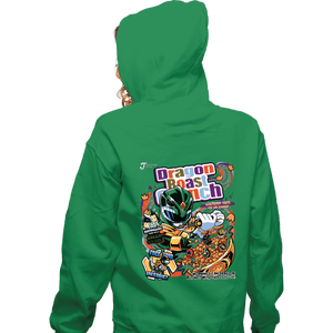 Daily_Deal_Shirts Zippered Hoodies, Unisex / Small / Irish Green Dragon Roast Crunch