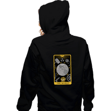 Load image into Gallery viewer, Shirts Zippered Hoodies, Unisex / Small / Black Tarot The World
