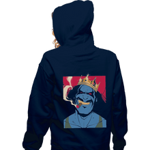 Load image into Gallery viewer, Shirts Zippered Hoodies, Unisex / Small / Navy Notorious FRAG
