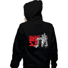 Load image into Gallery viewer, Shirts Zippered Hoodies, Unisex / Small / Black Hill Valley 2015 Dark
