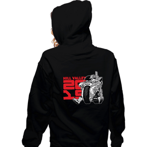 Shirts Zippered Hoodies, Unisex / Small / Black Hill Valley 2015 Dark