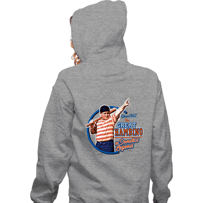 Shirts Zippered Hoodies, Unisex / Small / Sports Grey The Great Hambino