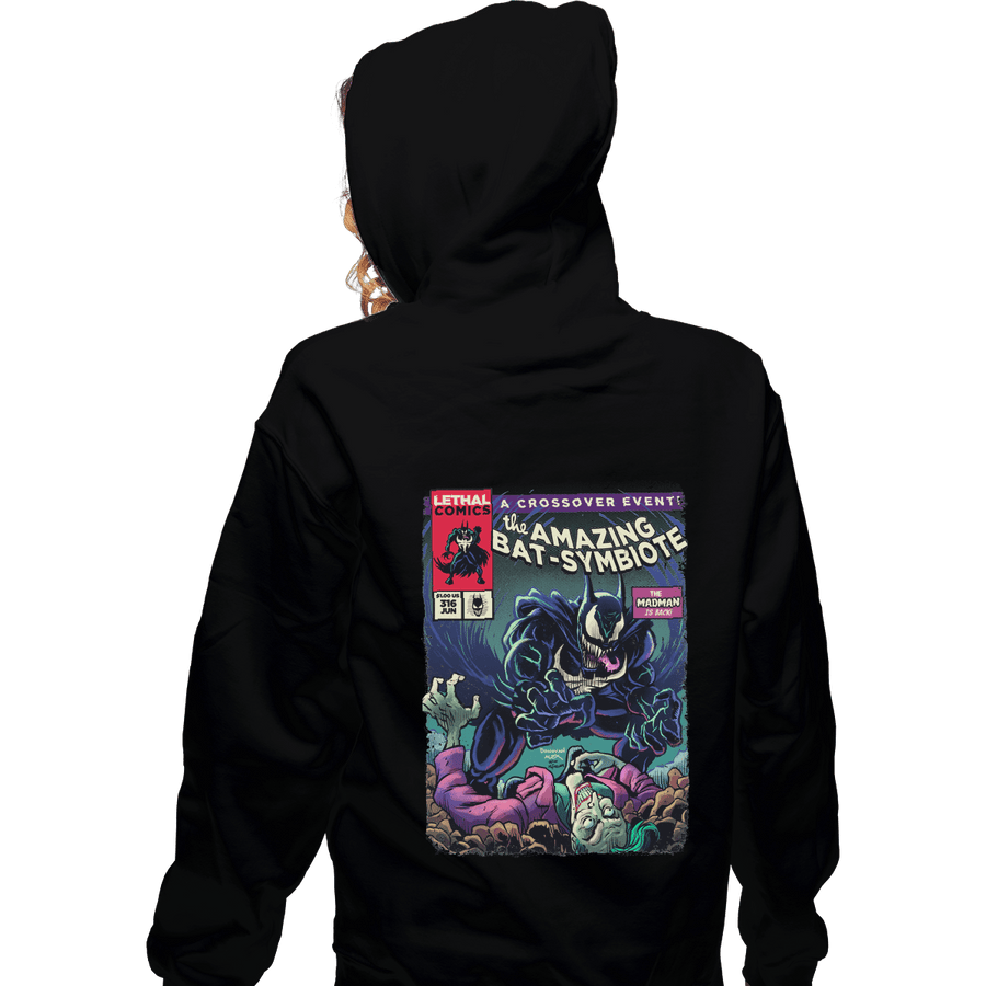 Shirts Zippered Hoodies, Unisex / Small / Black Batvenom