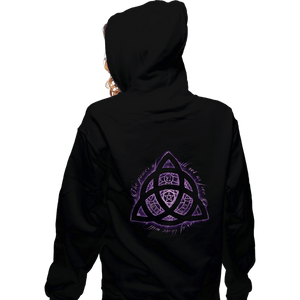 Daily_Deal_Shirts Zippered Hoodies, Unisex / Small / Black The Three Witches