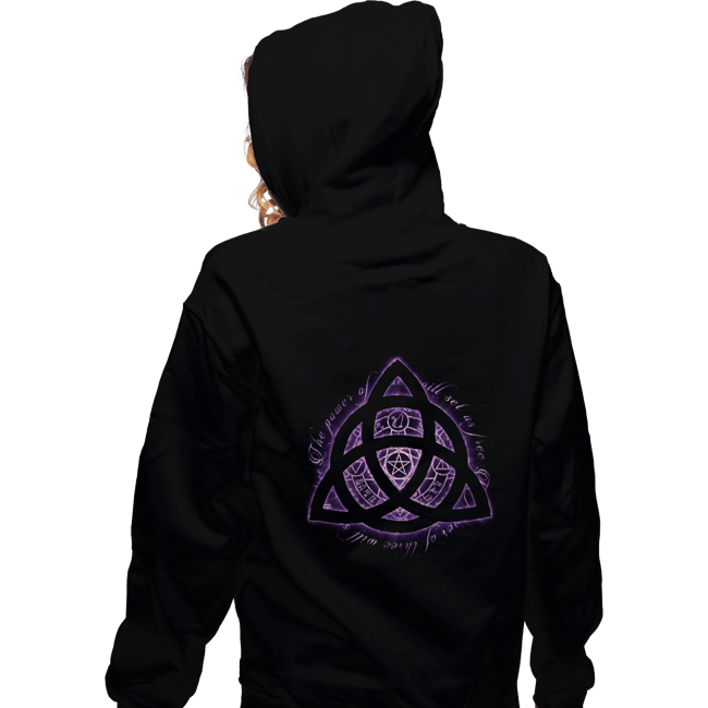 Daily_Deal_Shirts Zippered Hoodies, Unisex / Small / Black The Three Witches