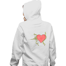 Load image into Gallery viewer, Shirts Zippered Hoodies, Unisex / Small / White Grinch Heart
