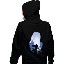 Load image into Gallery viewer, Shirts Zippered Hoodies, Unisex / Small / Black The One Winged Angel
