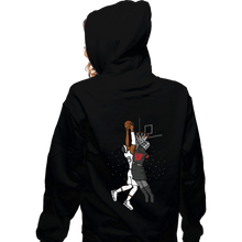 Load image into Gallery viewer, Shirts Zippered Hoodies, Unisex / Small / Black The Block Knight
