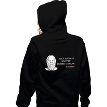 Load image into Gallery viewer, Daily_Deal_Shirts Zippered Hoodies, Unisex / Small / Black True Knowledge

