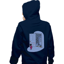 Load image into Gallery viewer, Secret_Shirts Zippered Hoodies, Unisex / Small / Navy Spirits Inc
