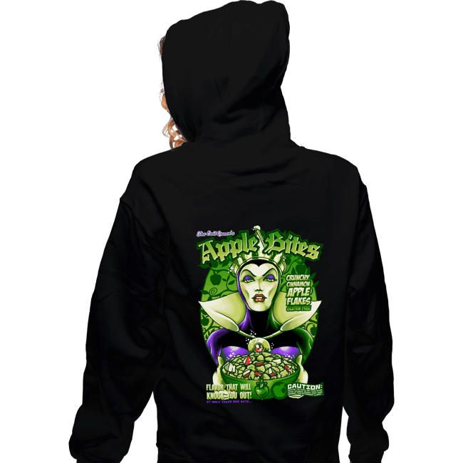 Shirts Zippered Hoodies, Unisex / Small / Black Queen Grimhilde Cereal
