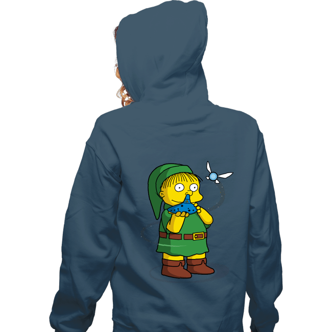 Secret_Shirts Zippered Hoodies, Unisex / Small / Indigo Blue I'm Zolda