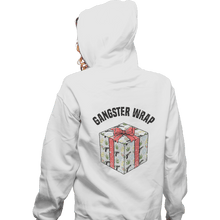 Load image into Gallery viewer, Shirts Zippered Hoodies, Unisex / Small / White Gangster Wrap

