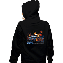 Load image into Gallery viewer, Daily_Deal_Shirts Zippered Hoodies, Unisex / Small / Black Greetings From Outpost 31
