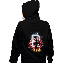 Load image into Gallery viewer, Shirts Zippered Hoodies, Unisex / Small / Black Pluto Storm
