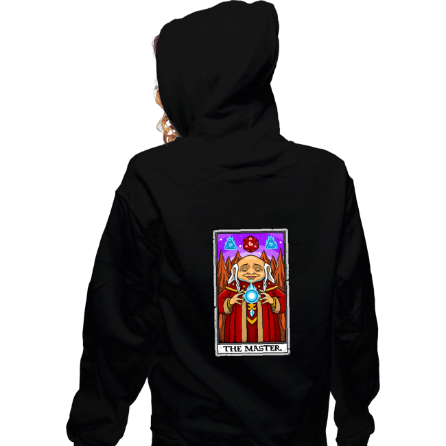 Daily_Deal_Shirts Zippered Hoodies, Unisex / Small / Black The Master.