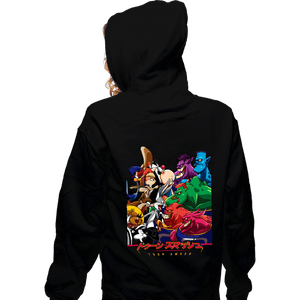 Shirts Zippered Hoodies, Unisex / Small / Black Toon Smash