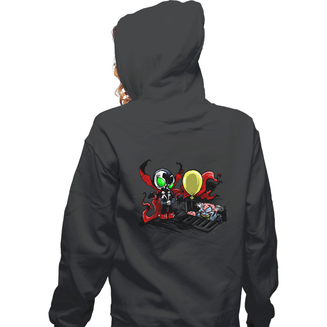 Daily_Deal_Shirts Zippered Hoodies, Unisex / Small / Dark Heather Spawn IT