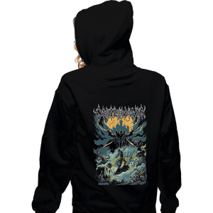 Shirts Zippered Hoodies, Unisex / Small / Black Darkness Is My Slave