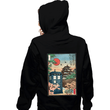 Load image into Gallery viewer, Daily_Deal_Shirts Zippered Hoodies, Unisex / Small / Black The Tardis In Japan
