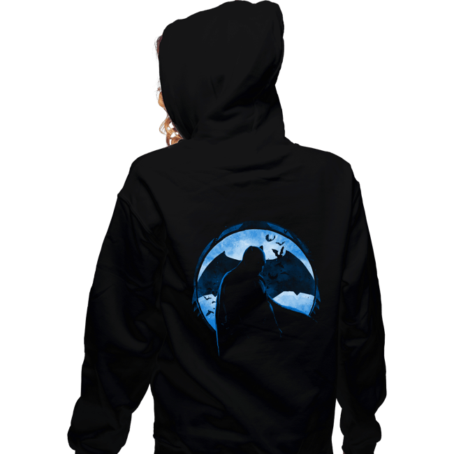 Shirts Zippered Hoodies, Unisex / Small / Black Night Crusader