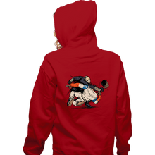 Load image into Gallery viewer, Secret_Shirts Zippered Hoodies, Unisex / Small / Red Head Punch
