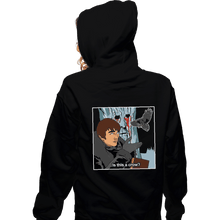 Load image into Gallery viewer, Shirts Zippered Hoodies, Unisex / Small / Black Is This A Crow
