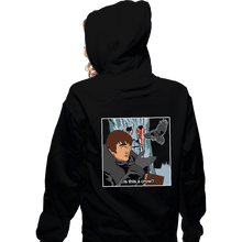 Load image into Gallery viewer, Shirts Zippered Hoodies, Unisex / Small / Black Is This A Crow
