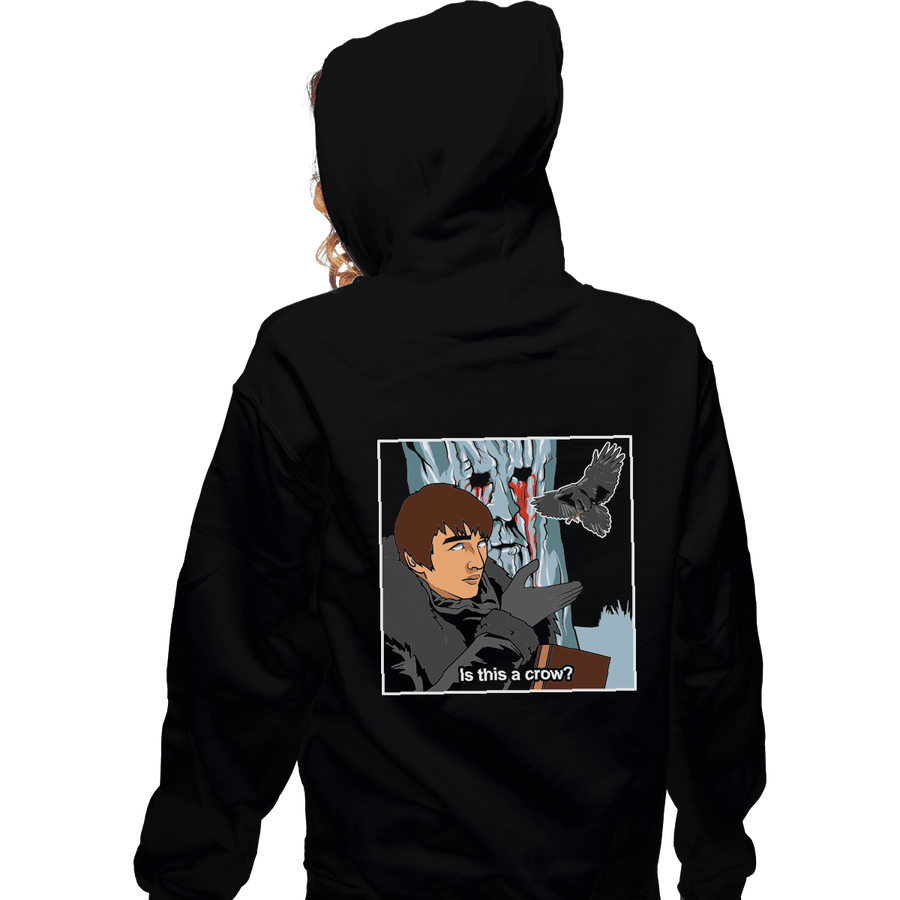 Shirts Zippered Hoodies, Unisex / Small / Black Is This A Crow