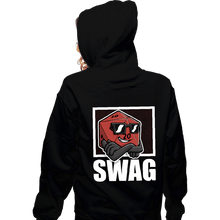 Load image into Gallery viewer, Secret_Shirts Zippered Hoodies, Unisex / Small / Black RPG Swag
