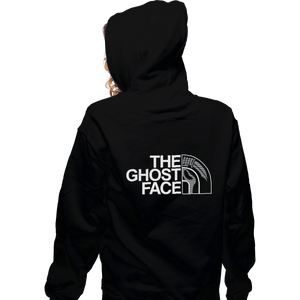 Shirts Zippered Hoodies, Unisex / Small / Black The Ghost Face