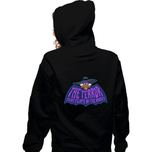 Shirts Zippered Hoodies, Unisex / Small / Black The Terror That Flaps