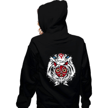 Load image into Gallery viewer, Secret_Shirts Zippered Hoodies, Unisex / Small / Black Forest Spirit
