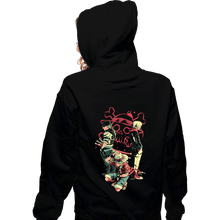 Load image into Gallery viewer, Daily_Deal_Shirts Zippered Hoodies, Unisex / Small / Black Monster Trio

