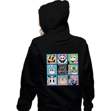 Load image into Gallery viewer, Shirts Zippered Hoodies, Unisex / Small / Black The 90s Bunch
