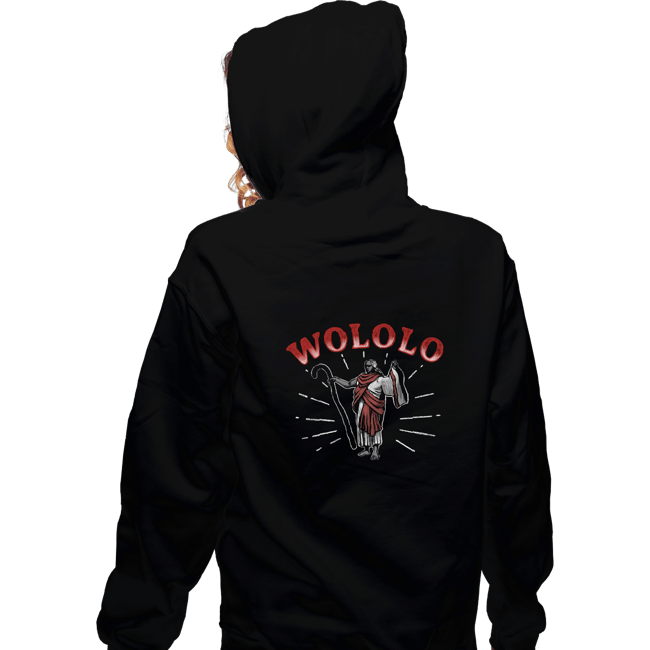 Daily_Deal_Shirts Zippered Hoodies, Unisex / Small / Black Wololo