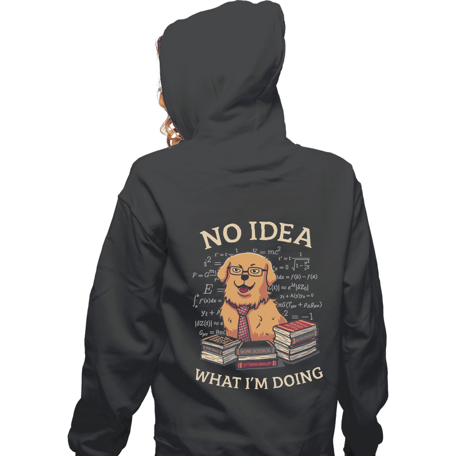 Shirts Zippered Hoodies, Unisex / Small / Dark Heather No Idea