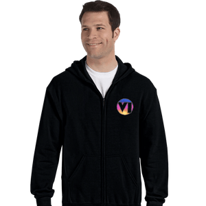 Daily_Deal_Shirts Zippered Hoodies, Unisex / Small / Black VI