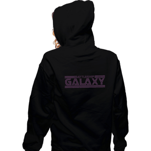 Shirts Zippered Hoodies, Unisex / Small / Black Battleship Galaxy